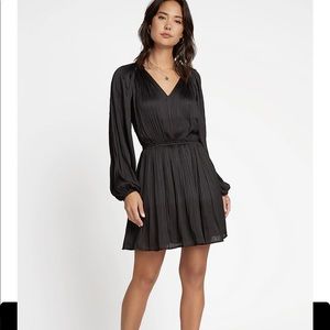 Navy blue long sleeve Current Air dress